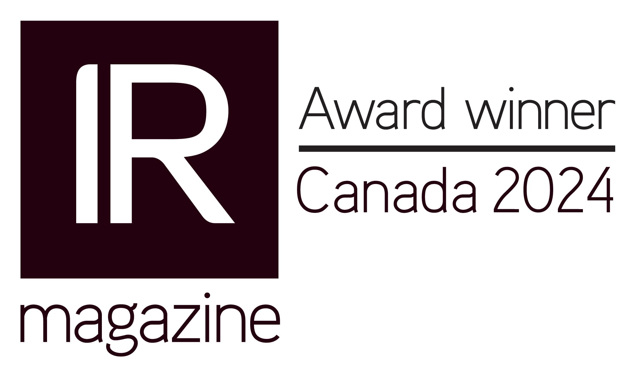 IR Canada Winner