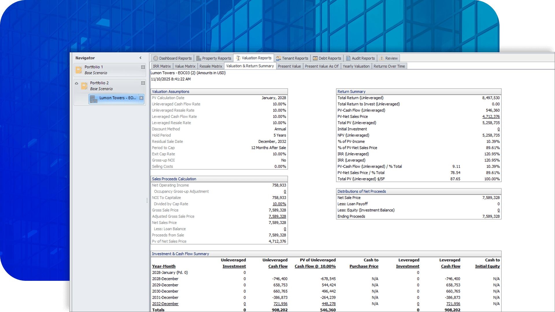 AE Valuations Summary