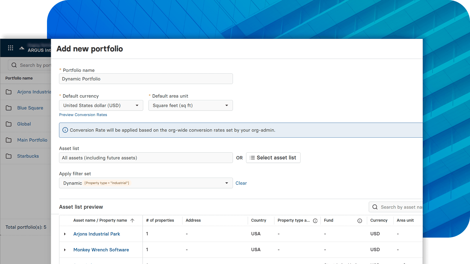 PM Dynamic portfolios